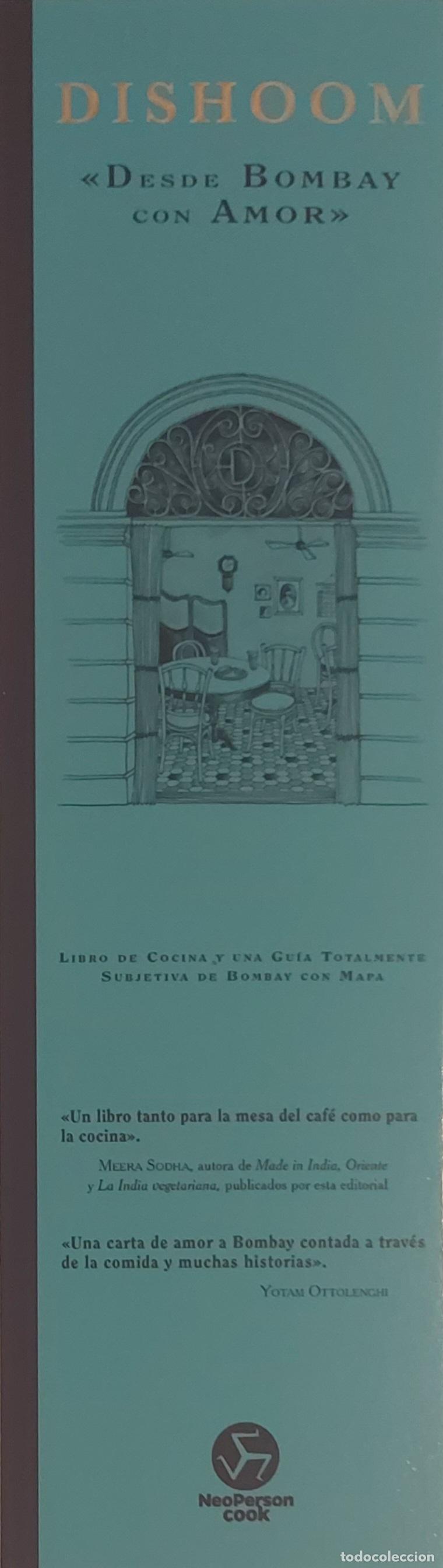 Coleccionismo marcap&aacute;ginas: MARCAPAGINAS - NEO PERSON COOK - DESDE BOMBAY CON AMOR - DISHOOM