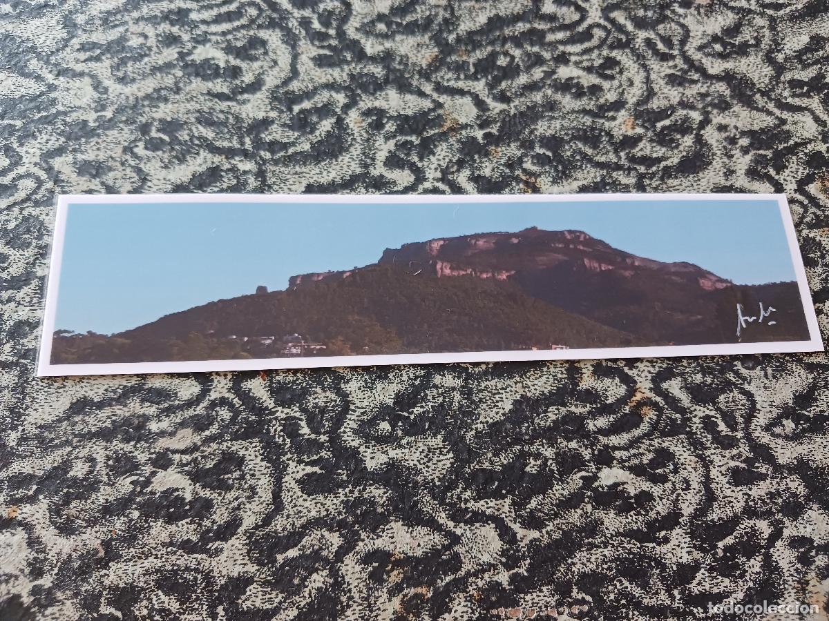 Coleccionismo marcap&aacute;ginas: el macis de montserrat vist desde terrassa, plastificado