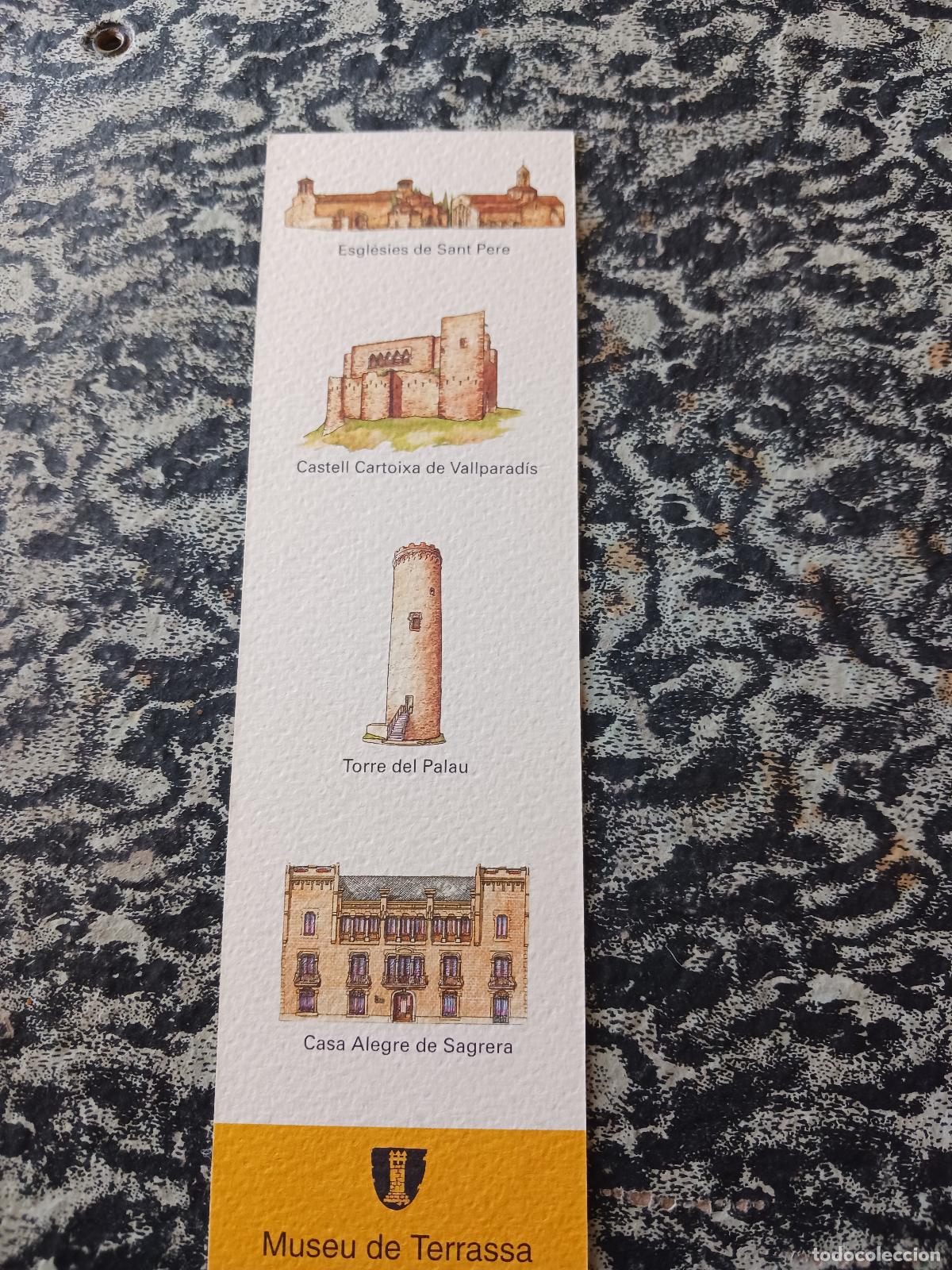 Coleccionismo marcap&aacute;ginas: 18 maig, dia internacional dels museus, ajuntament de terrassa