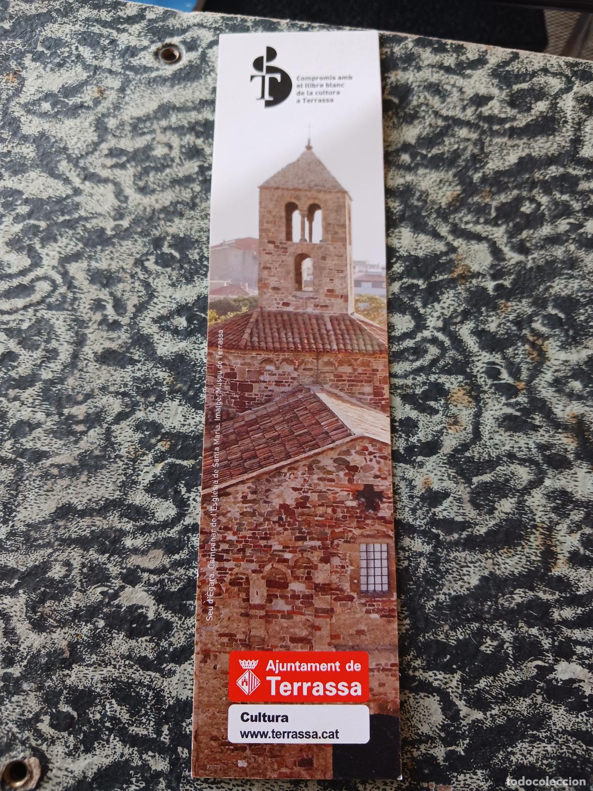 Colecionismo Marcadores de p&aacute;gina: festes populars i tradicionals a terrassa 2016/17, campanar de l`esglesia, ajuntament de terrassa