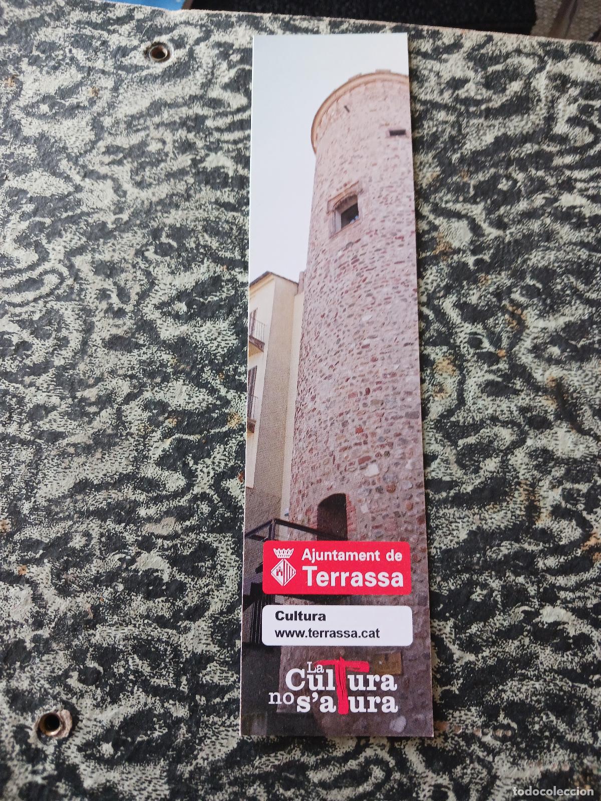 Coleccionismo marcap&aacute;ginas: festes populars i tradicionals a terrassa 2015/16, torre del palau, ajuntament de terrassa