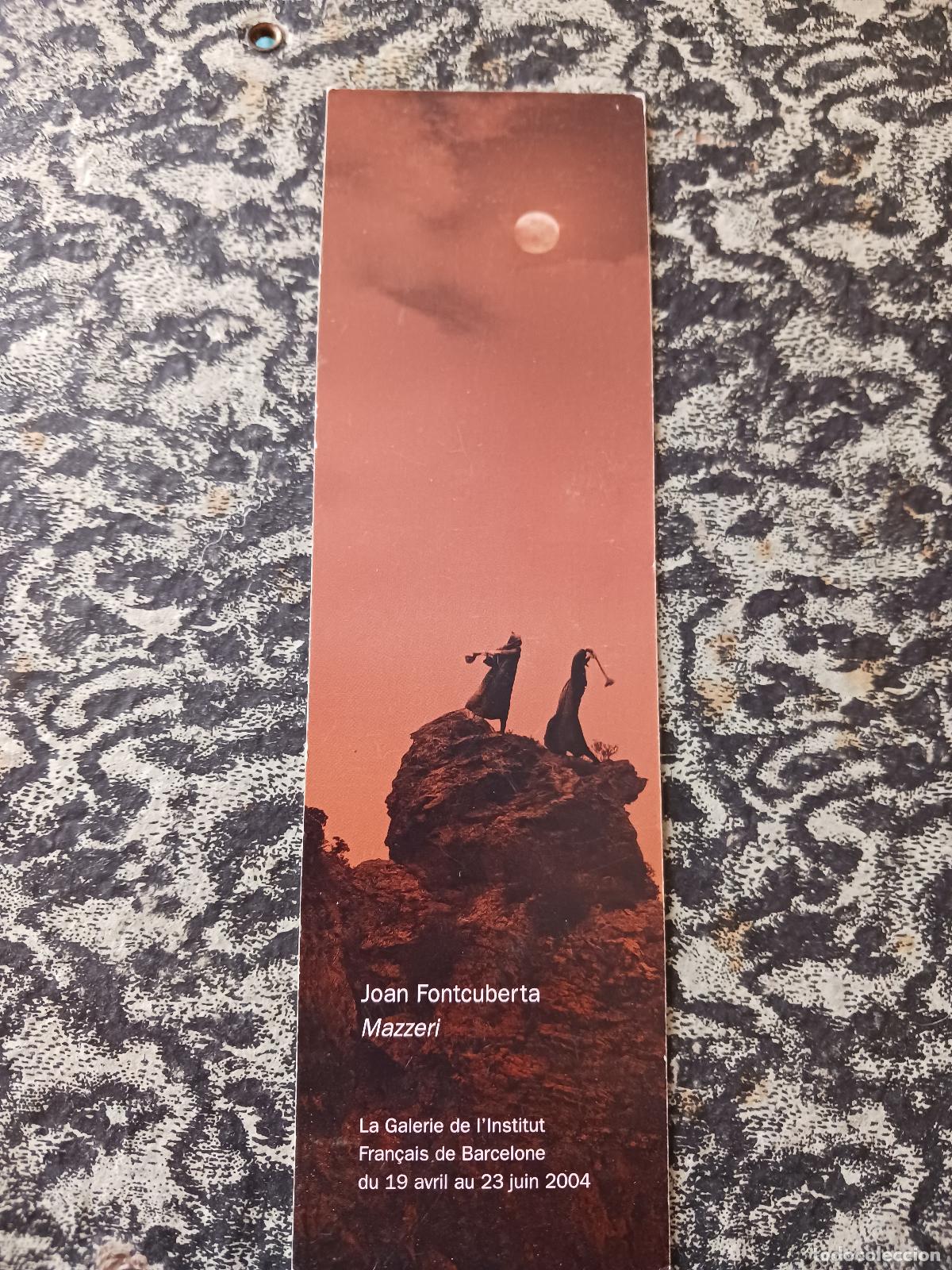 Coleccionismo marcap&aacute;ginas: joan fontcuberta, mazzeri, galeria del institut frances de barcelona