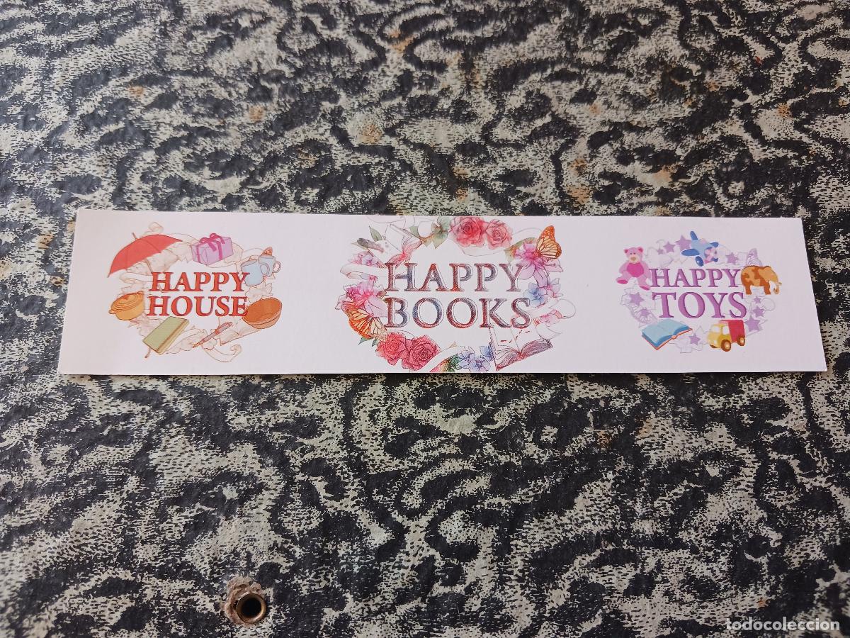 Coleccionismo marcap&aacute;ginas: happy books, happy hose, happy toys