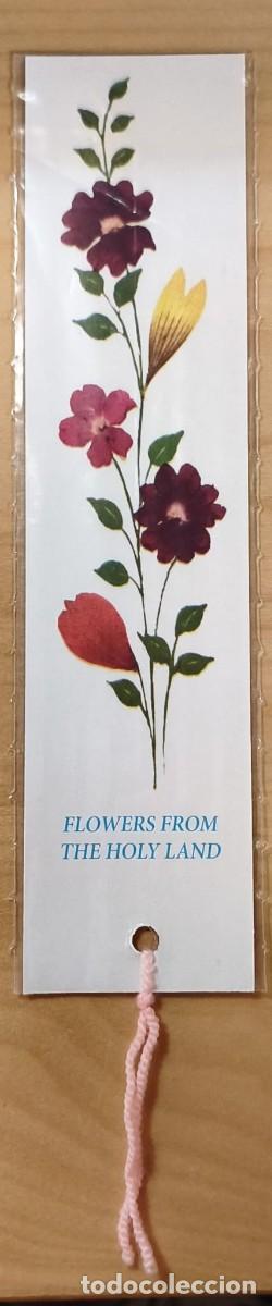 Collectables Bookmark: P 92 Marcap&aacute;ginas / Punto de Libro Jerusalem - Flowers from the holy land