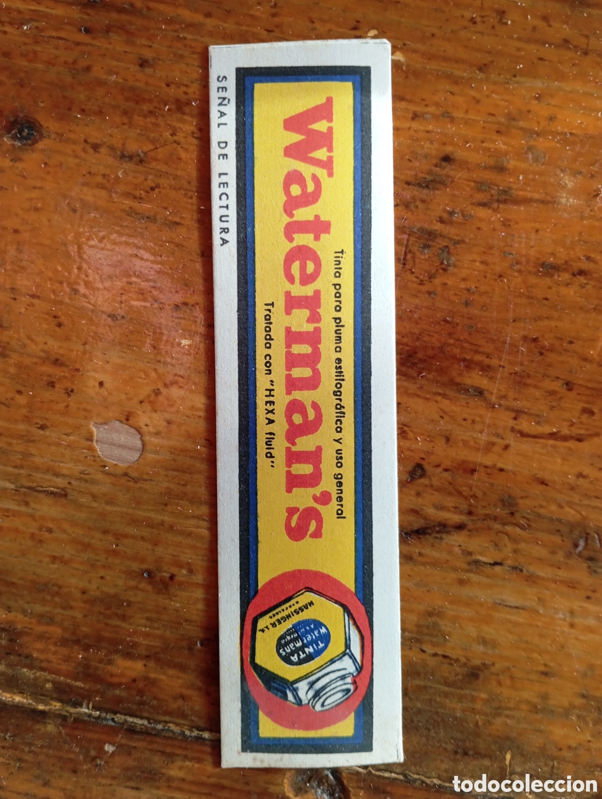 Coleccionismo marcap&aacute;ginas: MARCAP&Aacute;GINAS, SE&Ntilde;AL DE LECTURA WATERMANS