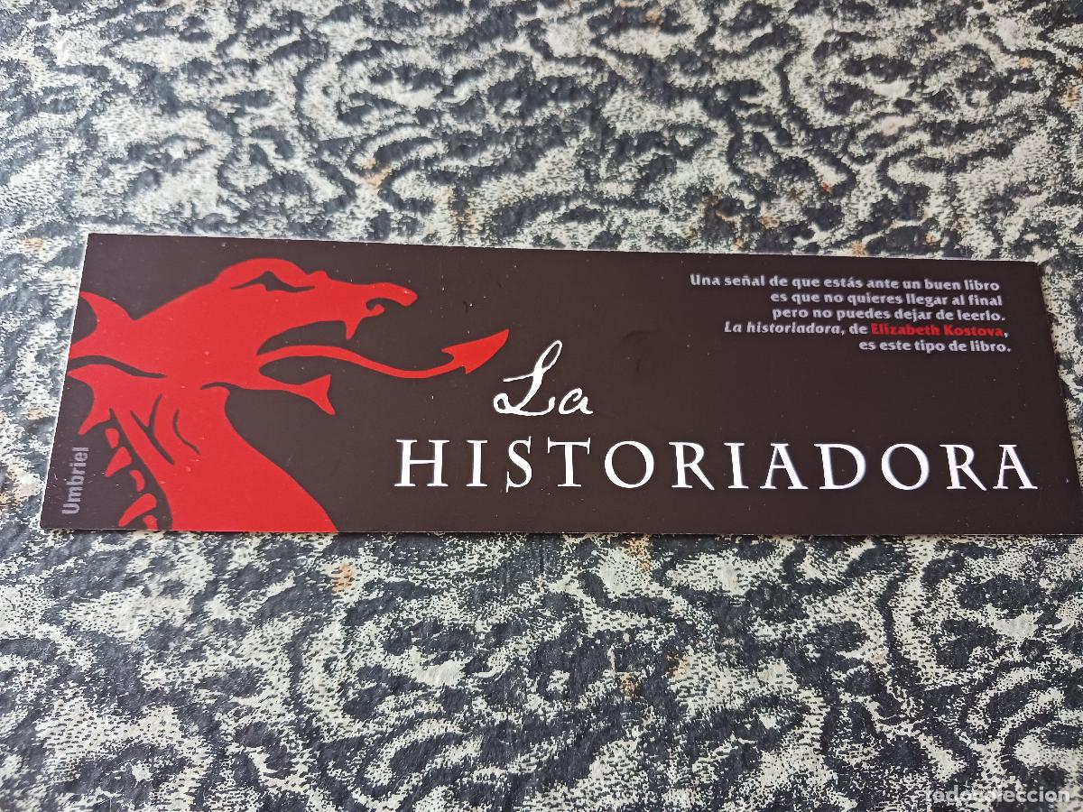 Coleccionismo marcap&aacute;ginas: la historiadora, umbriel