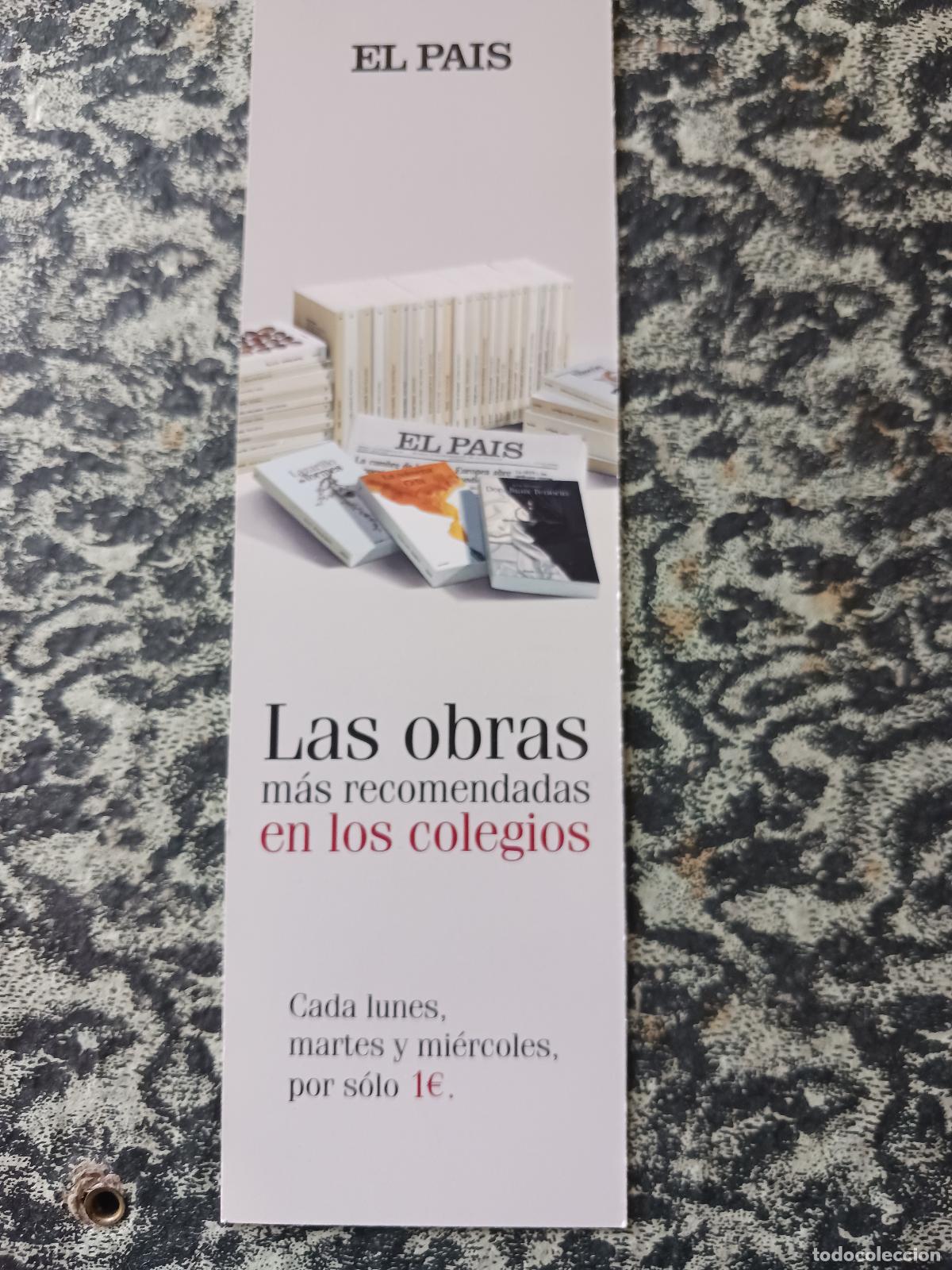 Coleccionismo marcap&aacute;ginas: el pais, lista de clasicos espa&ntilde;oles