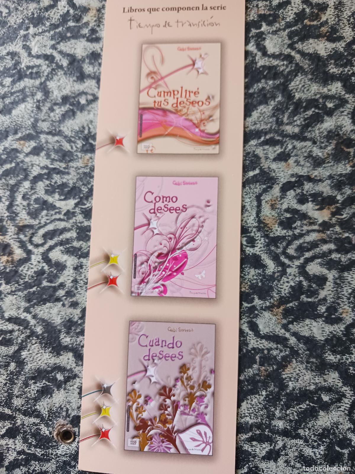 Coleccionismo marcap&aacute;ginas: libros de seda, tiempo de transicion, stevens - Foto 2
