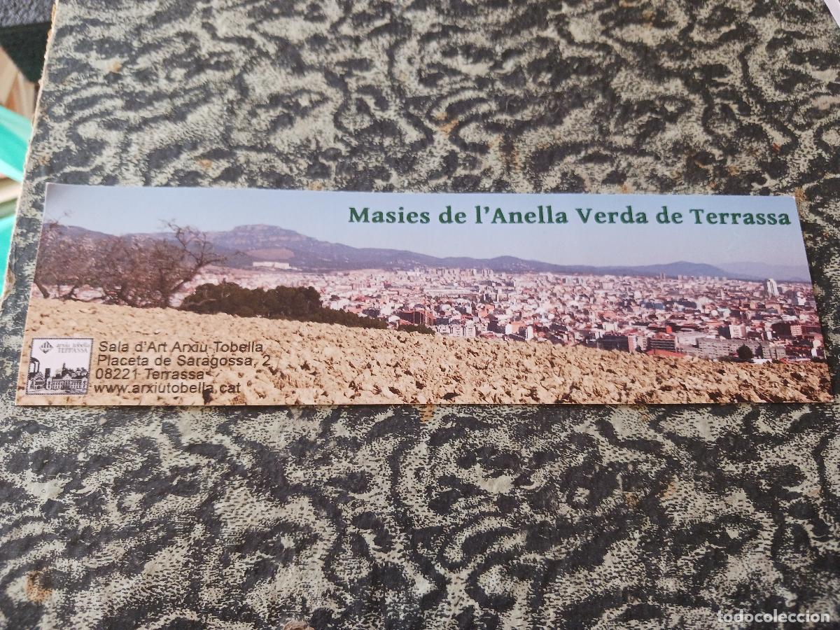 Coleccionismo marcap&aacute;ginas: exposicio fotografica arxiu tobella, masies de l`anella verda de terrassa, 2013