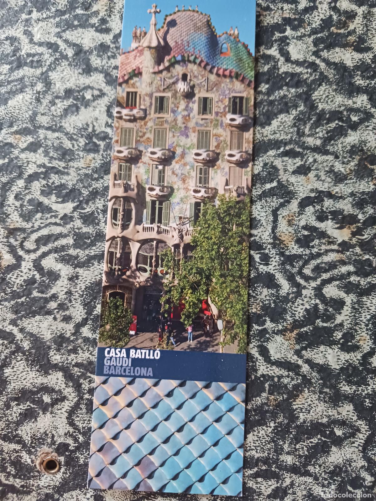 Coleccionismo marcap&aacute;ginas: antonio gaudi, casa batllo