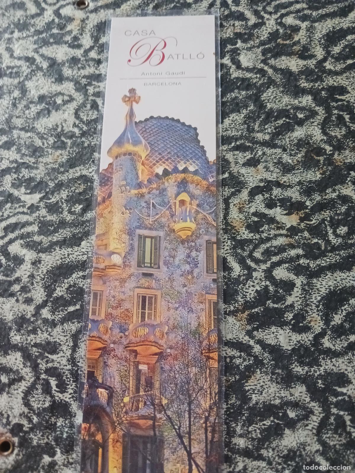 Coleccionismo marcap&aacute;ginas: antoni gaudi, casa batllo