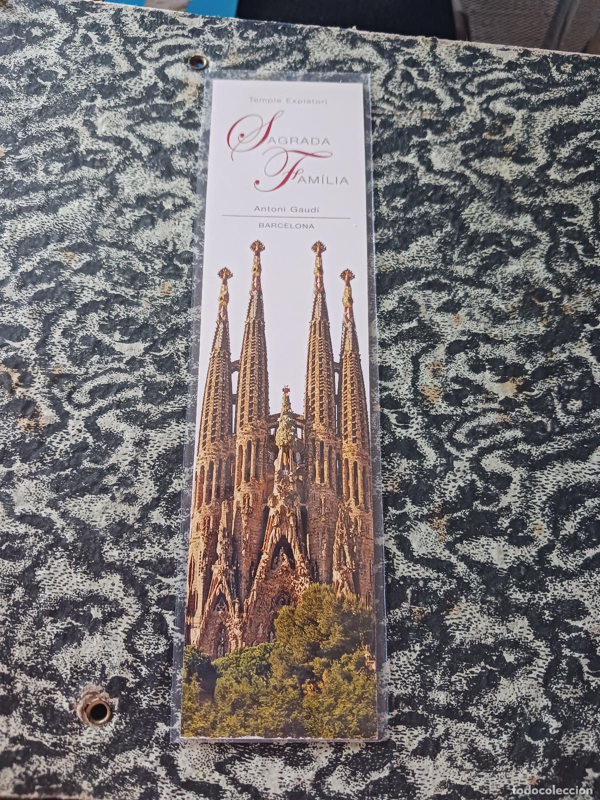 Coleccionismo marcap&aacute;ginas: barcelona, antoni gaudi, la sagrada familia