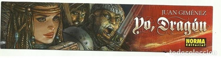 Coleccionismo marcap&aacute;ginas: marcap&aacute;ginas c&oacute;mic Yo drag&oacute;n, editorial Norma