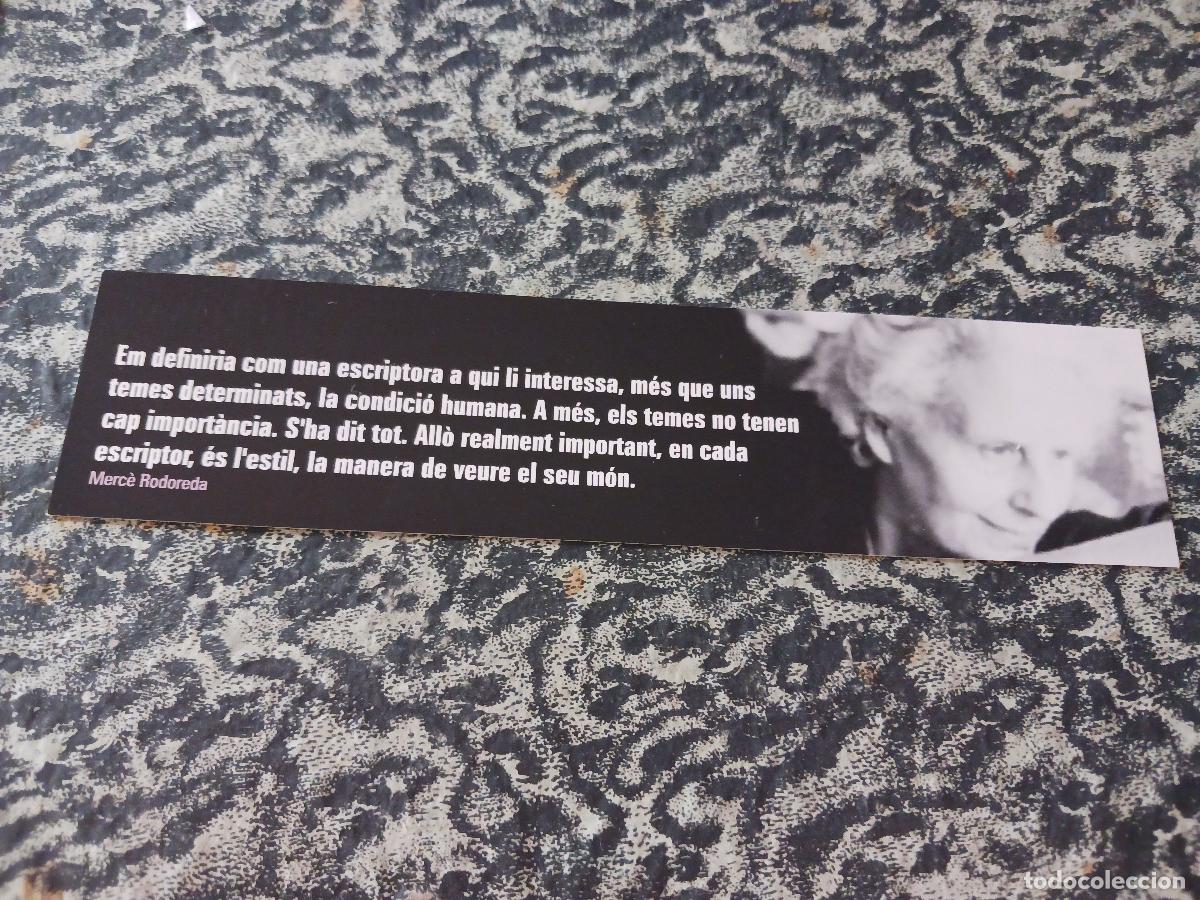 Coleccionismo marcap&aacute;ginas: merce rodoreda, ajuntament de terrassa, politiques de genere