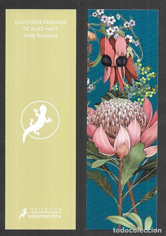 Coleccionismo marcap&aacute;ginas: Marcapaginas.Punt de Llibre. Las Flores Perdidas de Alice Hart . Holly Ringland Salamandra