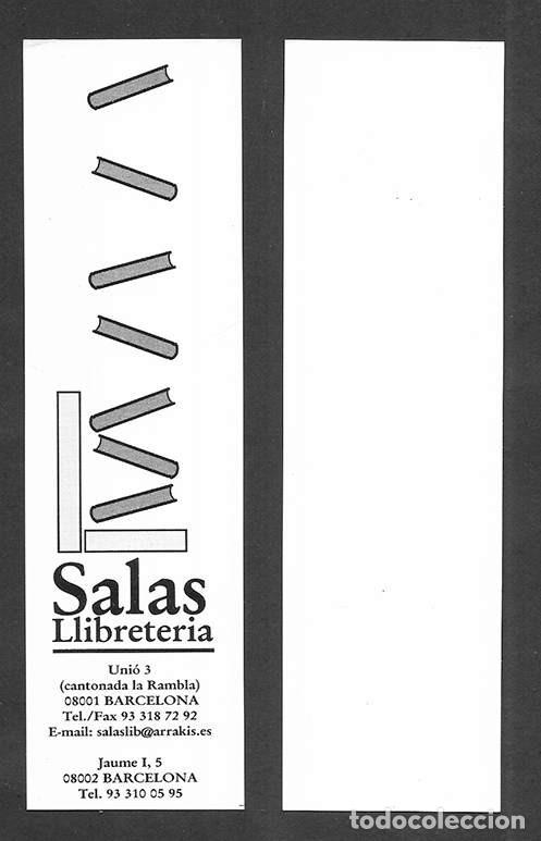 Coleccionismo marcap&aacute;ginas: Marcapaginas. Punt de Llibre. Salas llibreteria ( Uni&oacute; & Jaume I )