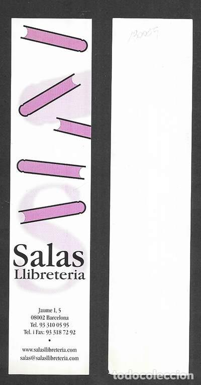 Coleccionismo marcap&aacute;ginas: Marcapaginas. Punt de Llibre. Salas llibreteria ( Jaume I )