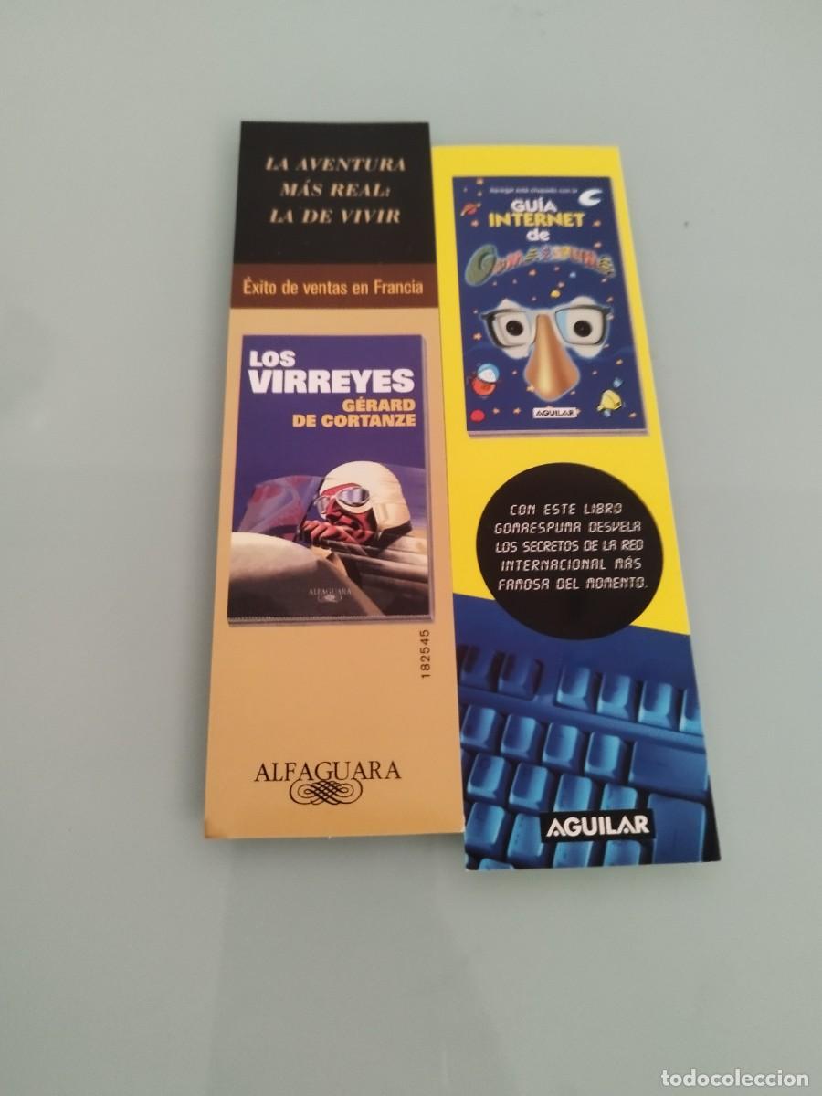 Coleccionismo marcap&aacute;ginas: Dos puntos de libro, marcap&aacute;ginas. - Foto 2