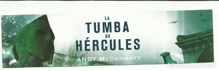 Coleccionismo marcap&aacute;ginas: marcap&aacute;ginas tumba H&eacute;rcules, editorial Factoria Ideas