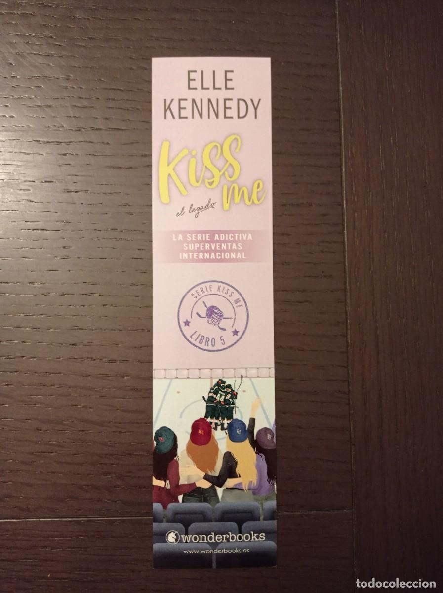 Coleccionismo marcap&aacute;ginas: MARCAP&Aacute;GINAS. WONDERBOOKS. ELLE KENNEDY. KISS ME. EL LEGADO