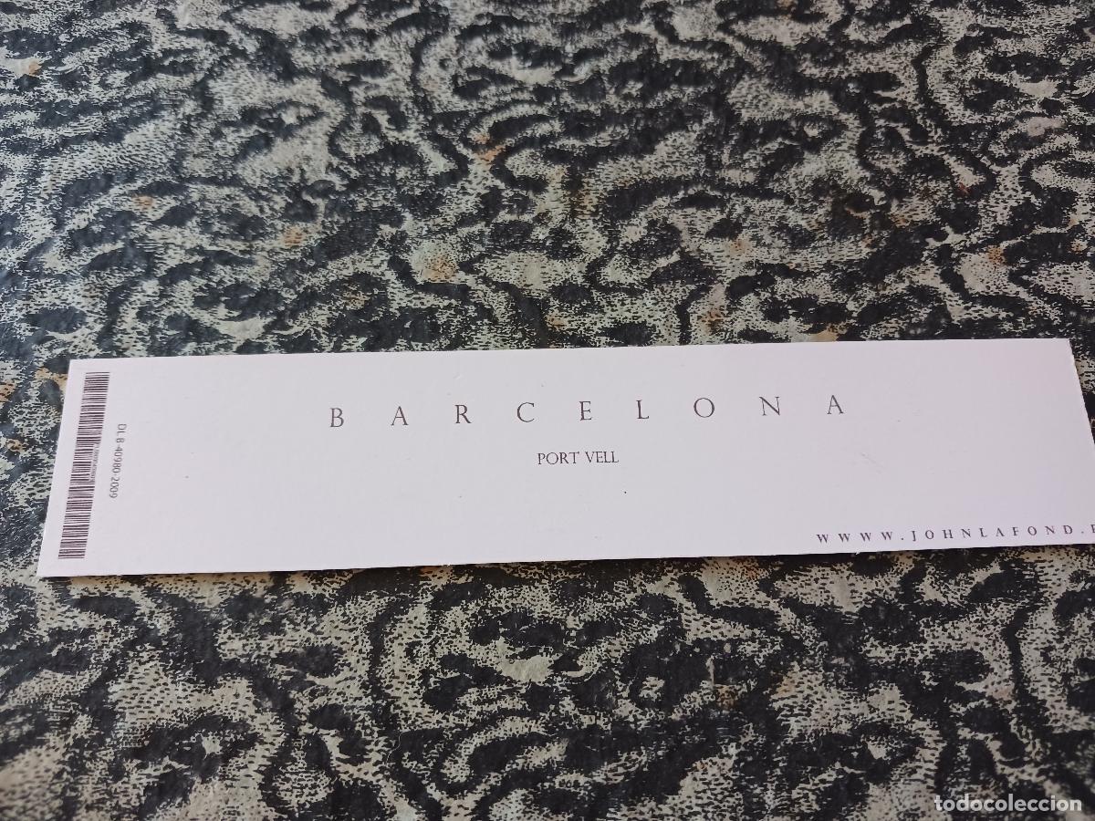 Coleccionismo marcap&aacute;ginas: barcelona port vell, john lafond - Foto 2
