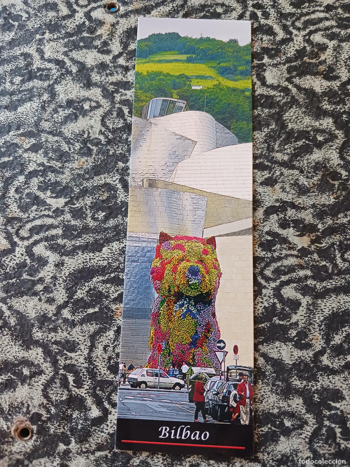 Coleccionismo marcap&aacute;ginas: bilbao, puppy y museo guggenhein, ed. A.M.