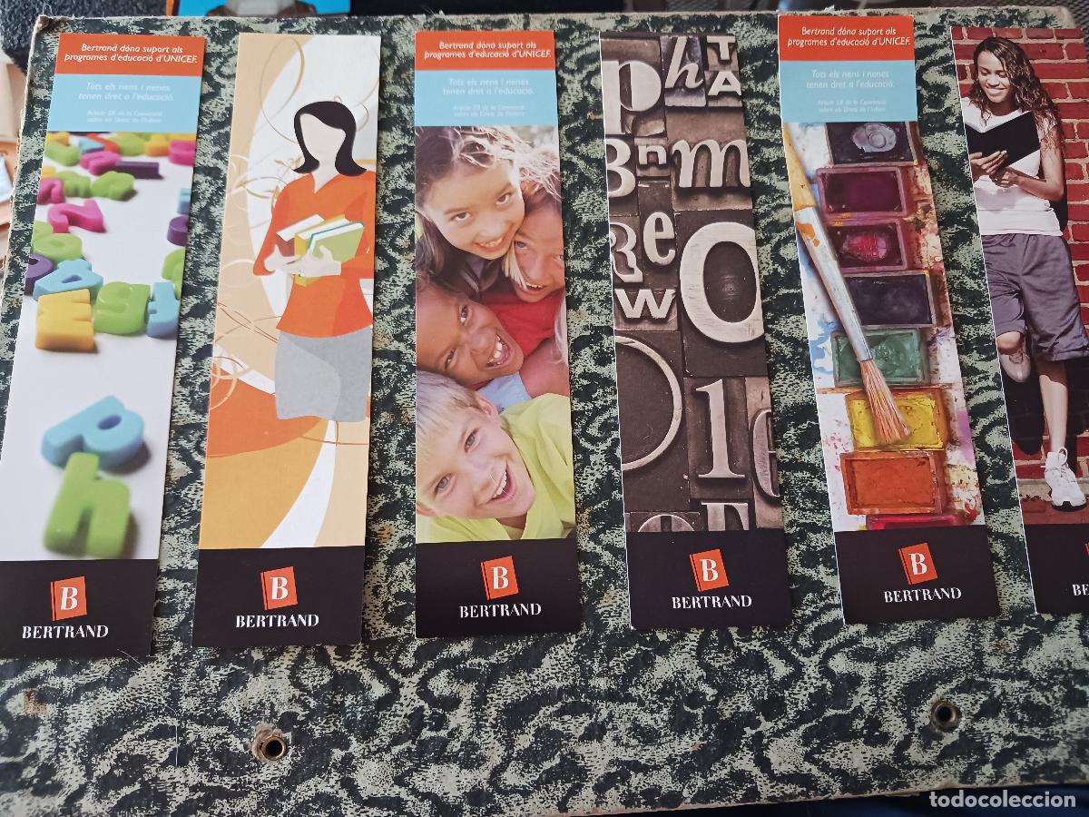 Collectables Bookmark: 6 marcapaginas diferentes de librerias bertrand