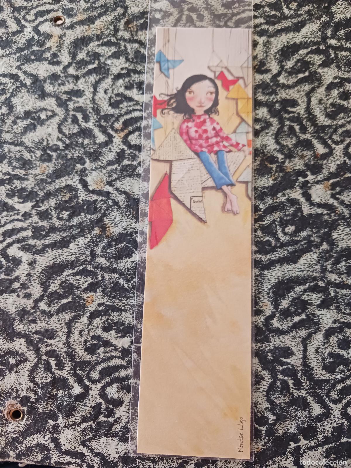 Coleccionismo marcap&aacute;ginas: dibujo de montse llop