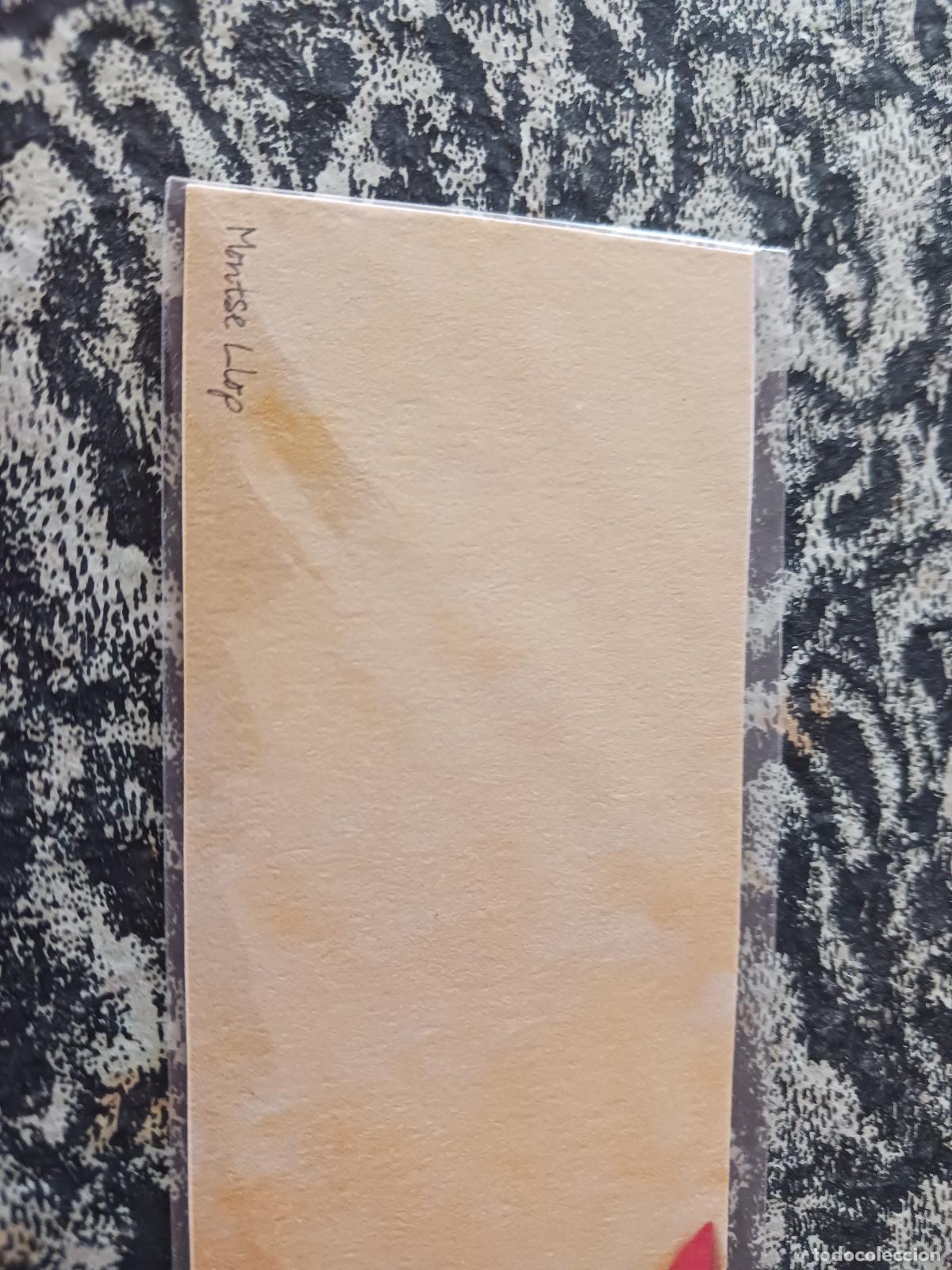 Coleccionismo marcap&aacute;ginas: dibujo de montse llop - Foto 2