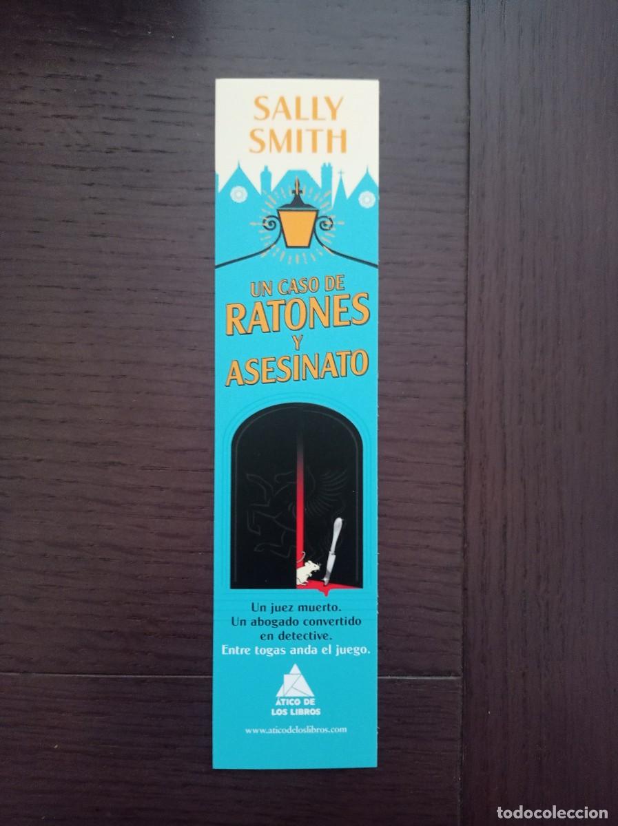 Coleccionismo marcap&aacute;ginas: MARCAP&Aacute;GINAS. &Aacute;TICO DE LOS LIBROS. SALLY SMITH. UN CASO DE RATONES Y ASESINATO