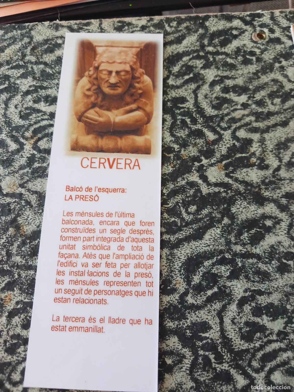 Coleccionismo marcap&aacute;ginas: plastico, cervera, lladre enmanillat - Foto 2