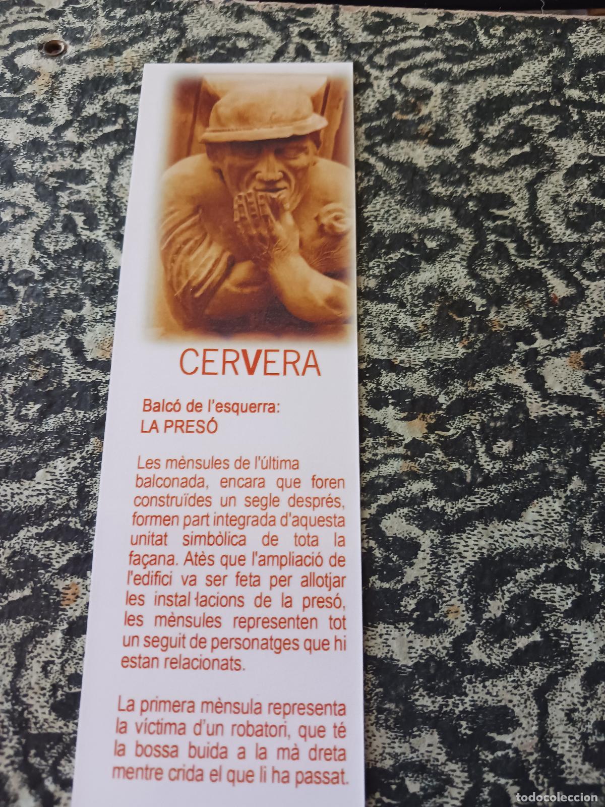 Coleccionismo marcap&aacute;ginas: plastico, cervera, victima de robatori - Foto 2