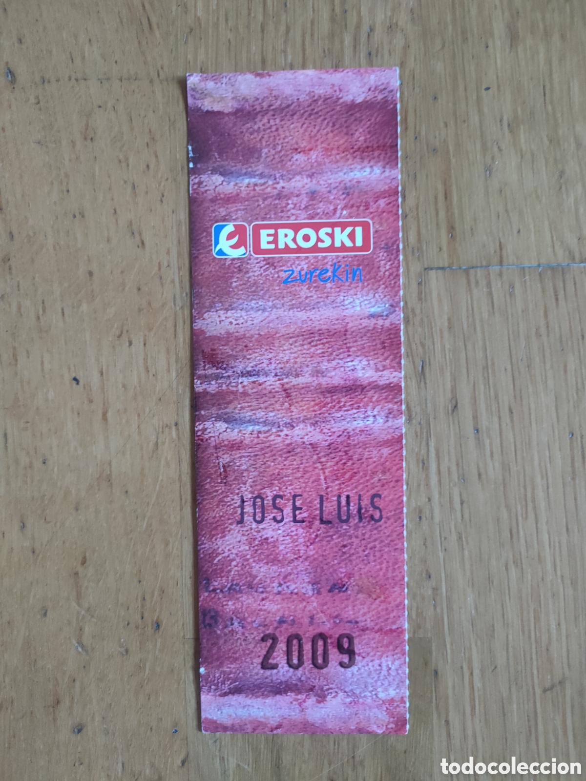 Coleccionismo marcap&aacute;ginas: Marcap&aacute;ginas calendario 2009 Supermercado Eroski