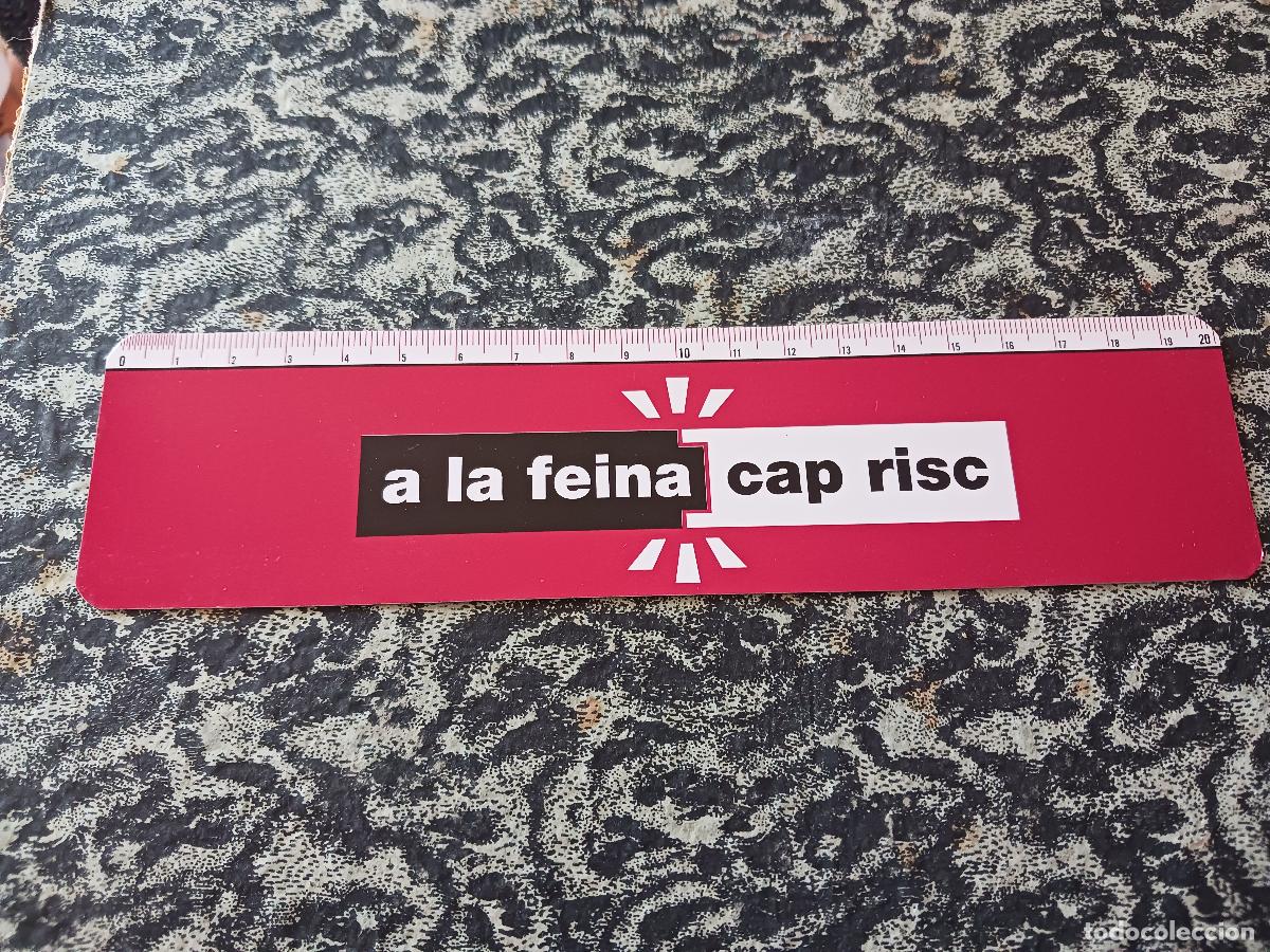 Coleccionismo marcap&aacute;ginas: a la feina cap risc, generalitat de catalunya