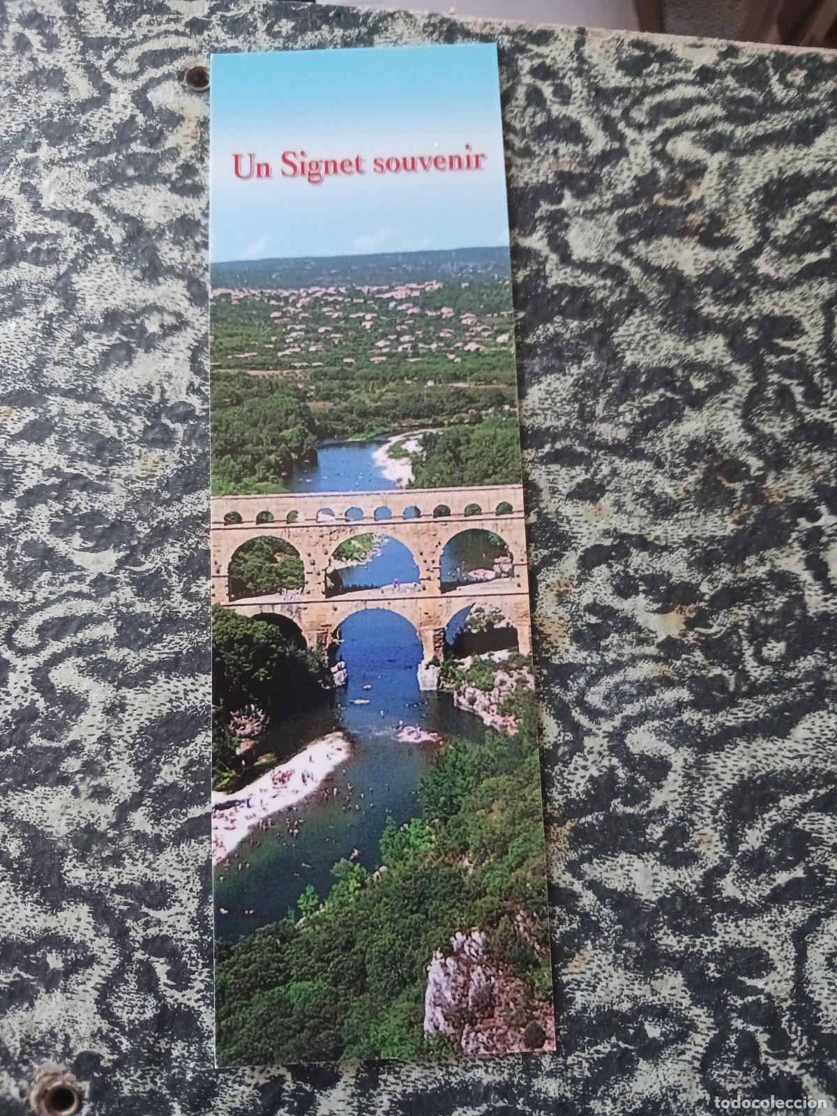 Coleccionismo marcap&aacute;ginas: pont du gard, un signet souvenir
