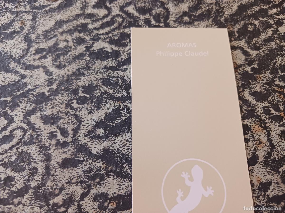 Coleccionismo marcap&aacute;ginas: aromas, philppe claudel, ed. salamandra - Foto 2