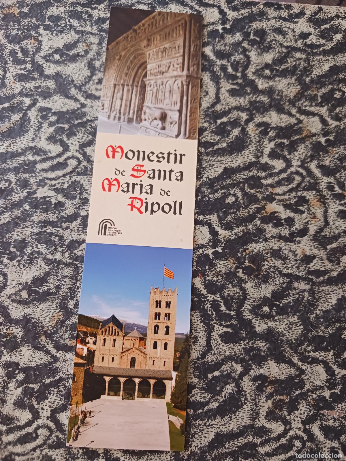 Coleccionismo marcap&aacute;ginas: monestir de santa maria de ripoll