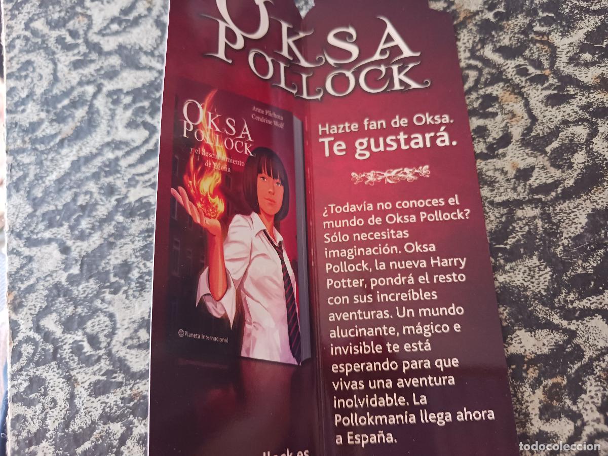 Coleccionismo marcap&aacute;ginas: oksa pollock, planeta - Foto 2
