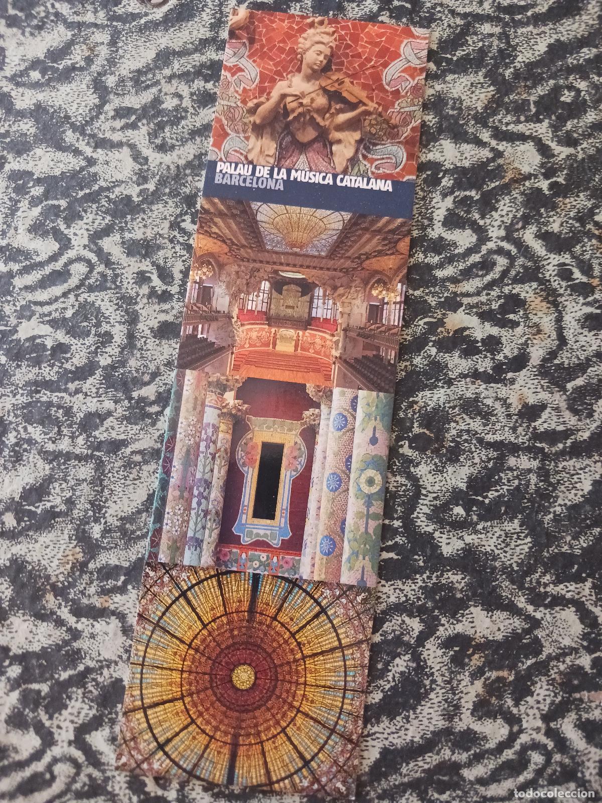 Coleccionismo marcap&aacute;ginas: palau de la musica catalanas, barcelona