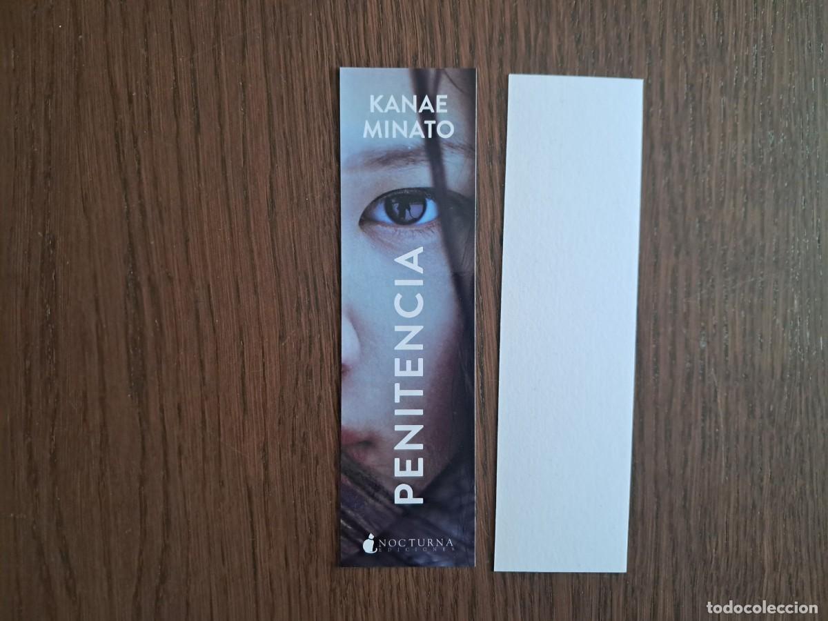 Coleccionismo marcap&aacute;ginas: marcap&aacute;ginas, punto de libro, Penitencia, Kanae Minato. Nocturna ediciones.