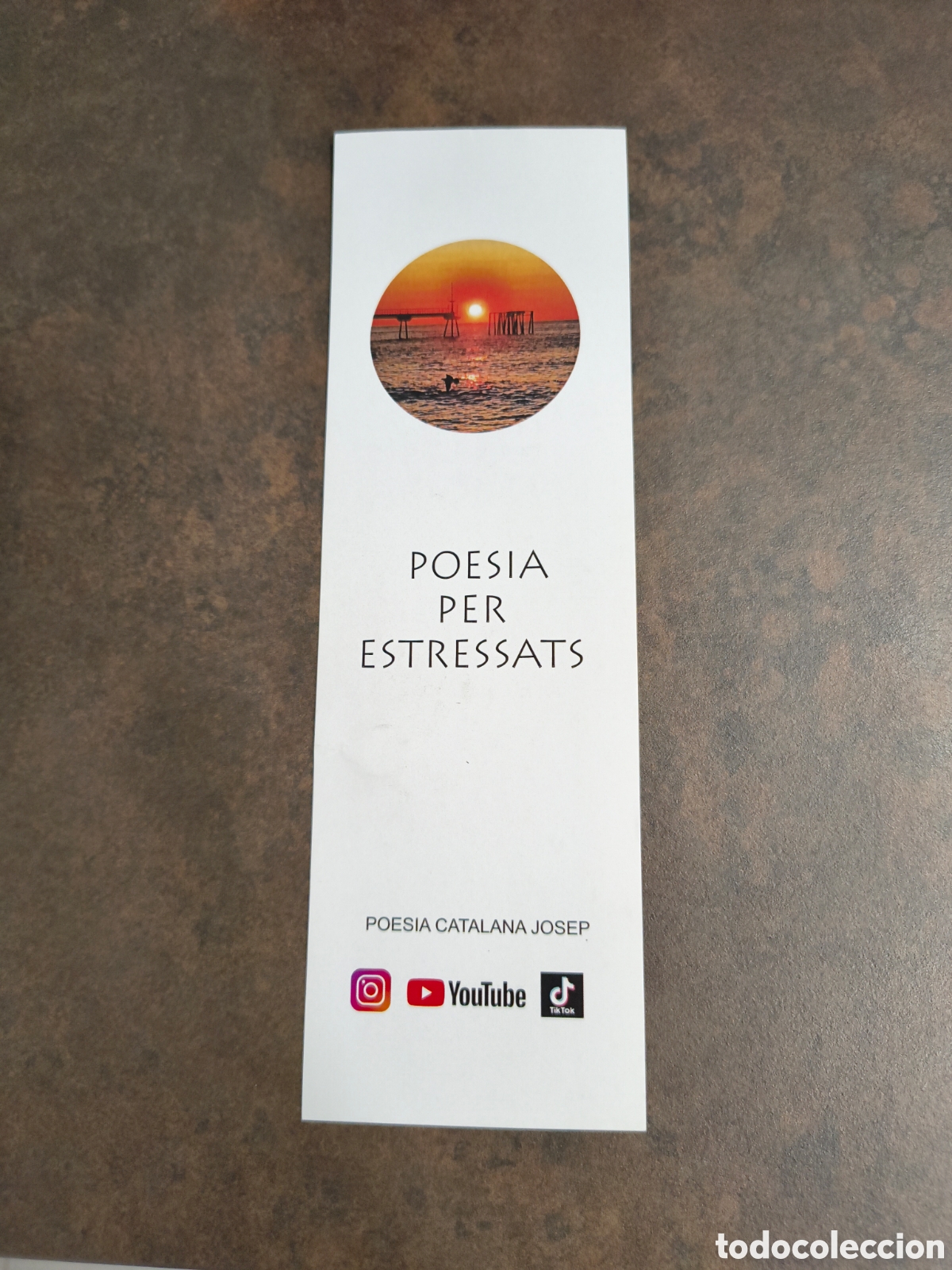 Coleccionismo marcap&aacute;ginas: MARCAPAGINAS POESIA PER ESTRESSATS-POESIA CATALANA JOSEP