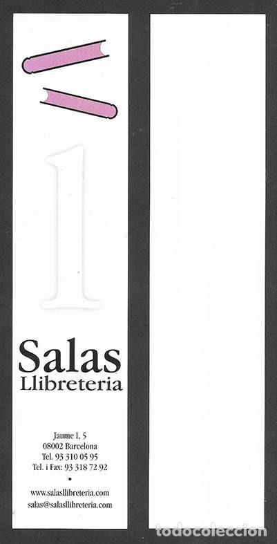 Coleccionismo marcap&aacute;ginas: Marcapaginas. Punt de Llibre. Salas llibreteria ( Jaume I )