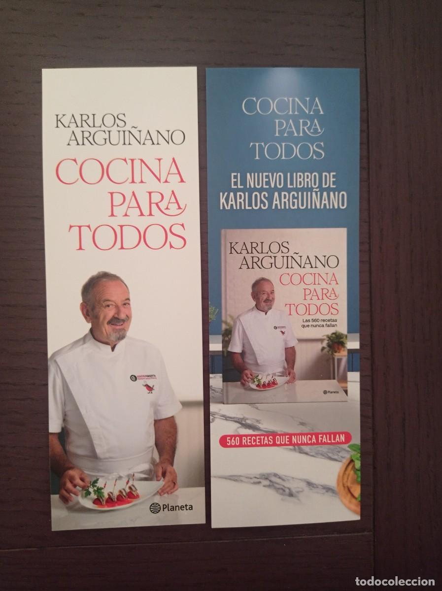 Coleccionismo marcap&aacute;ginas: MARCAP&Aacute;GINAS. PLANETA. KARLOS ARGUI&Ntilde;ANO. COCINA PARA TODOS