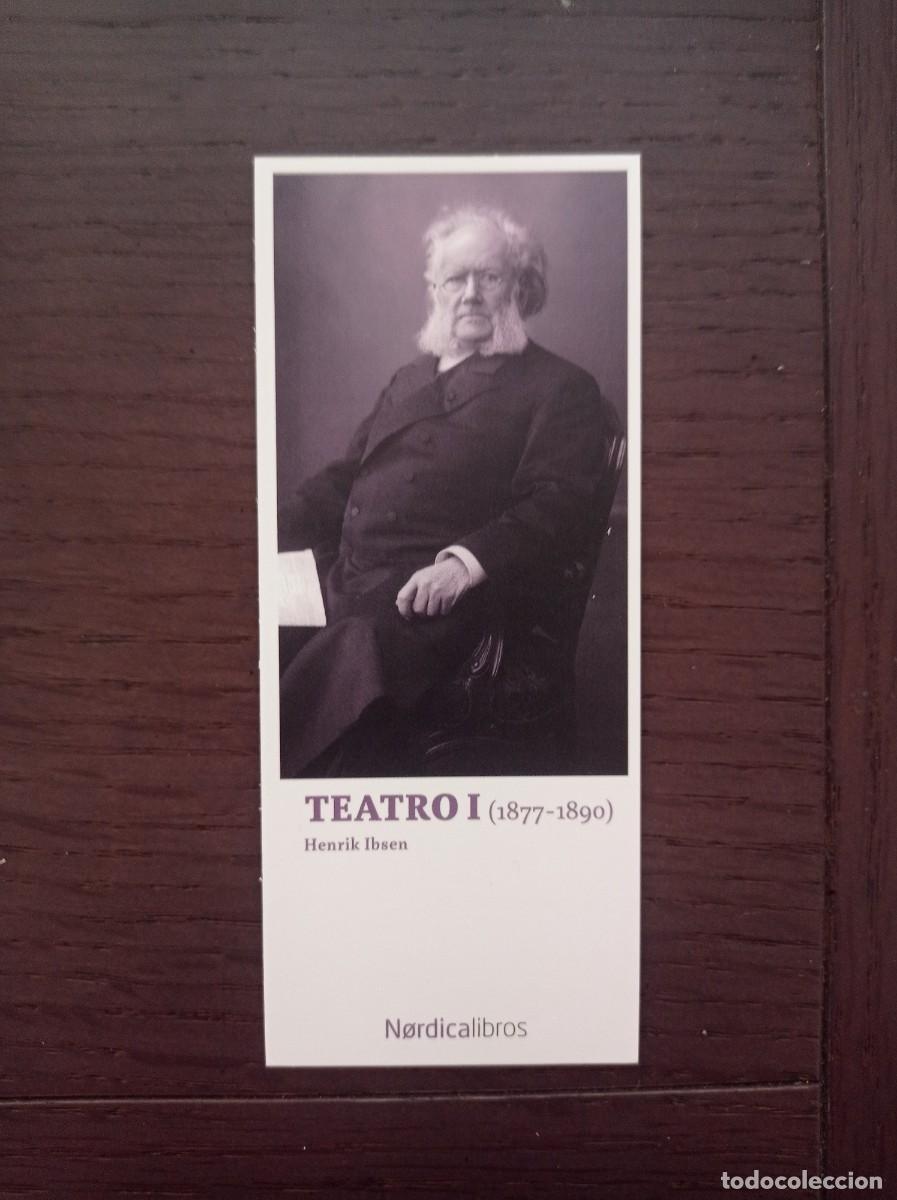 Coleccionismo marcap&aacute;ginas: MARCAP&Aacute;GINAS. N&Oacute;RDICA LIBROS. HENRY IBSEN. TEATRO I (1877-1890)