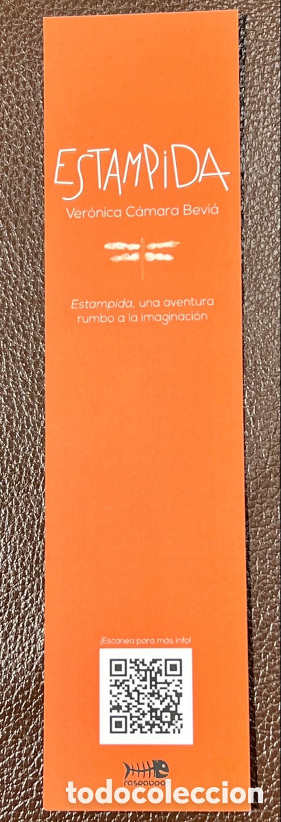 Coleccionismo marcap&aacute;ginas: Marcapaginas. Estampida. 2022. - Foto 2
