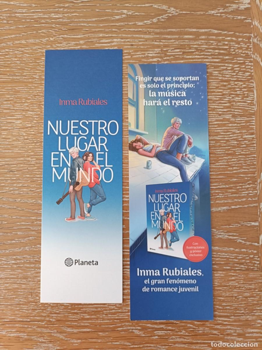 Coleccionismo marcap&aacute;ginas: MARCAP&Aacute;GINAS - PLANETA - NUESTRO LUGAR EN EL MUNDO - INMA RUBIALES
