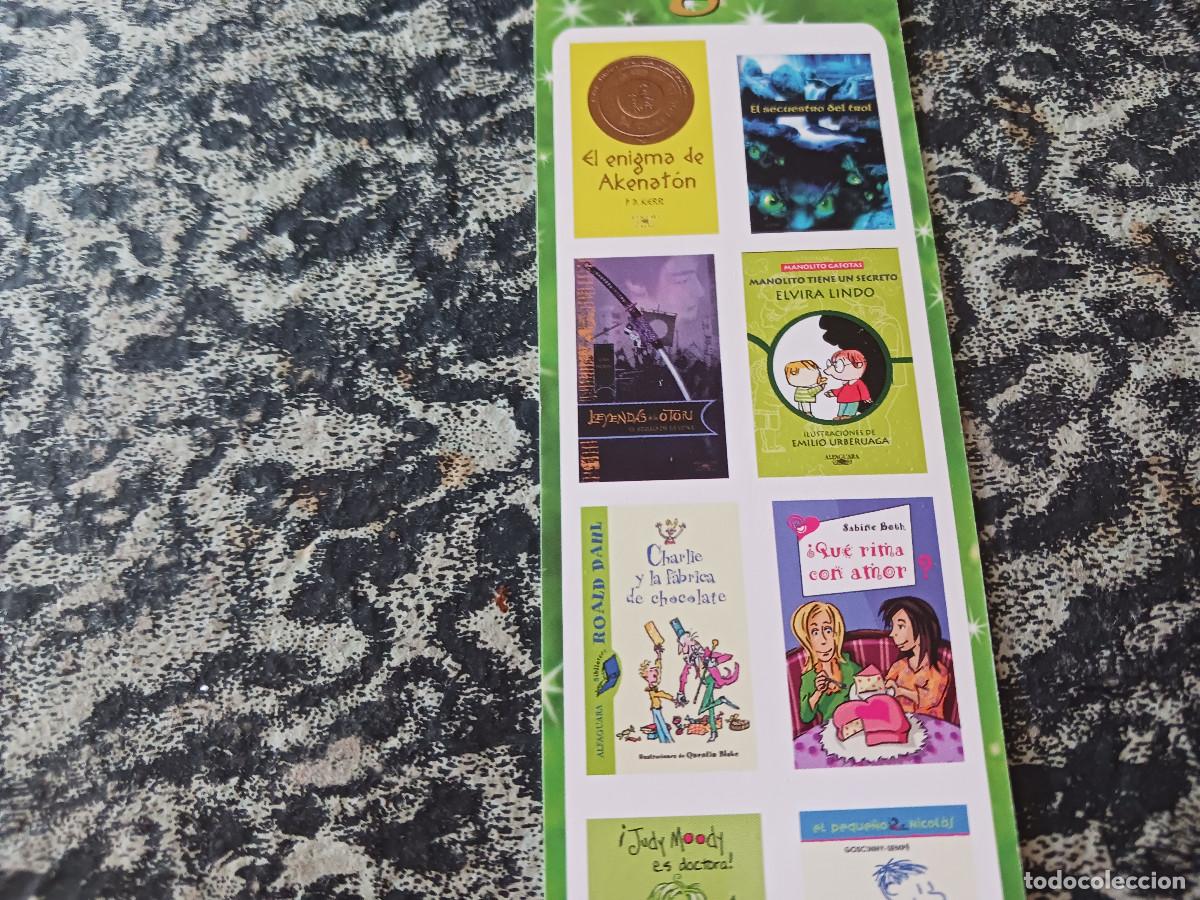 Coleccionismo marcap&aacute;ginas: alfaguara, el libro es un regalo - Foto 2