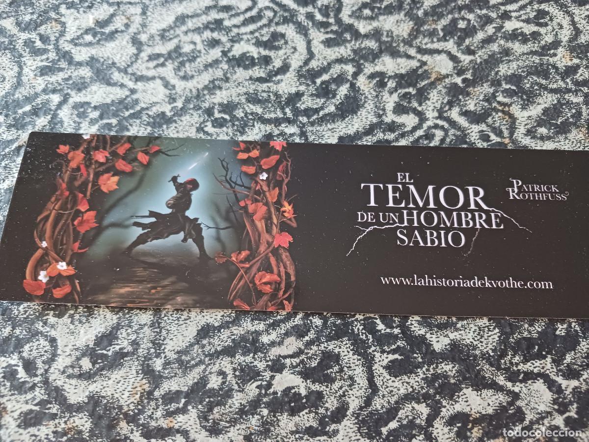Collectables Bookmark: el temor de un hombre sabio, plaza janes