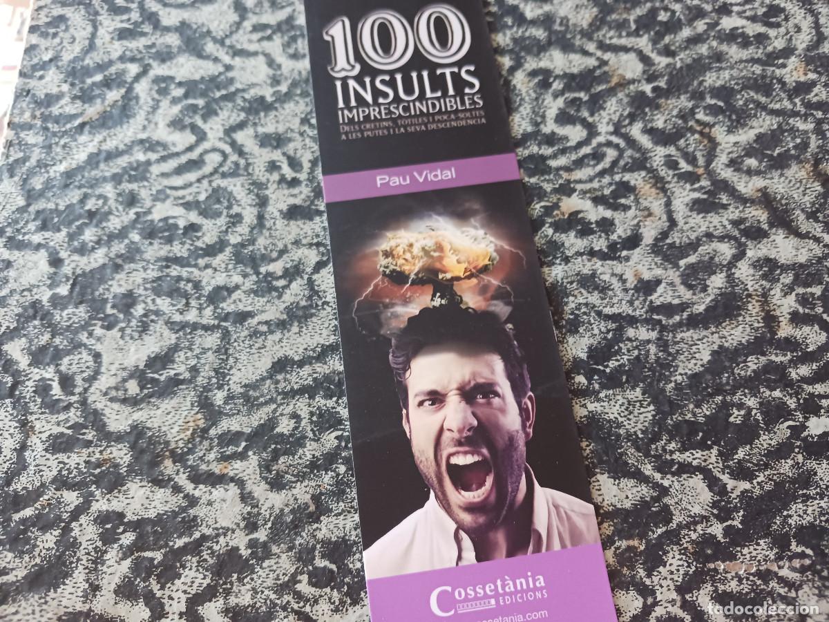 Collectables Bookmark: 100 insults imprescindibles, cossetania