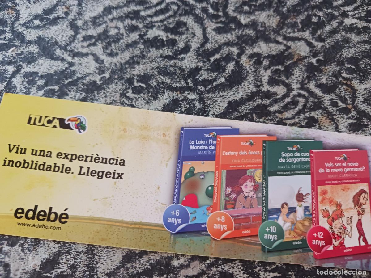 Coleccionismo marcap&aacute;ginas: tuca, edebe, llegeix - Foto 2